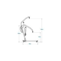 Grúa eléctrica de traslado Vulcan moverte.com 