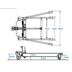Grúa eléctrica de traslado Vulcan Maxi moverte.com 