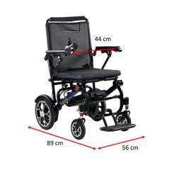 Silla eléctrica super ligera plegable R650 moverte.com 