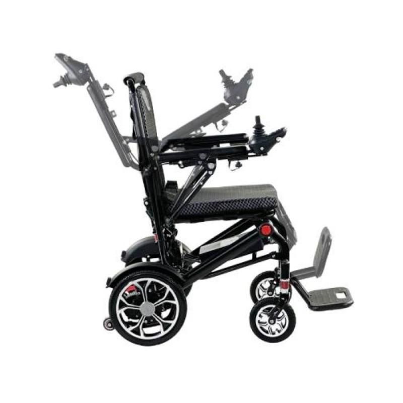 Silla eléctrica super ligera plegable R650 moverte.com 