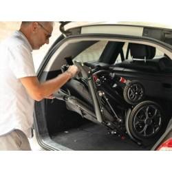 Silla eléctrica super ligera plegable R650 moverte.com 