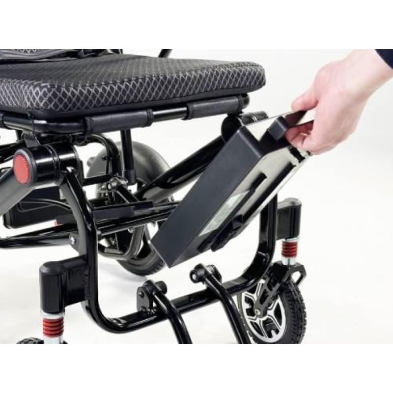 Silla eléctrica super ligera plegable R650 moverte.com 