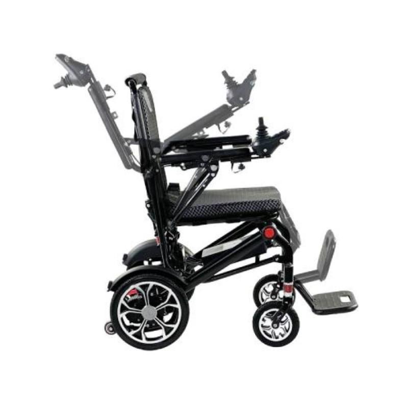 Silla eléctrica super ligera plegable R650 moverte.com 