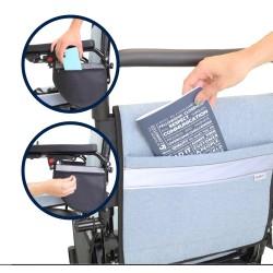 Silla de ruedas eléctrica plegable Kmina moverte.com 