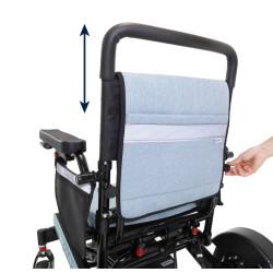 Silla de ruedas eléctrica plegable Kmina moverte.com 