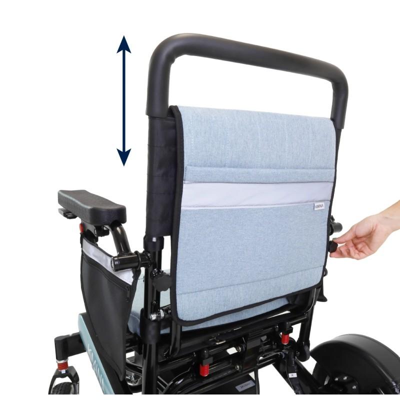 Silla de ruedas eléctrica plegable Kmina moverte.com 