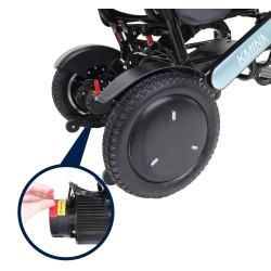 Silla de ruedas eléctrica plegable Kmina moverte.com 