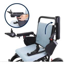 Silla de ruedas eléctrica plegable Kmina moverte.com 