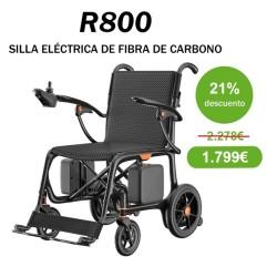 Oferta especial Silla de ruedas eléctrica plegable R800 moverte.com