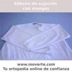 Sábanas de sujeción con mangas