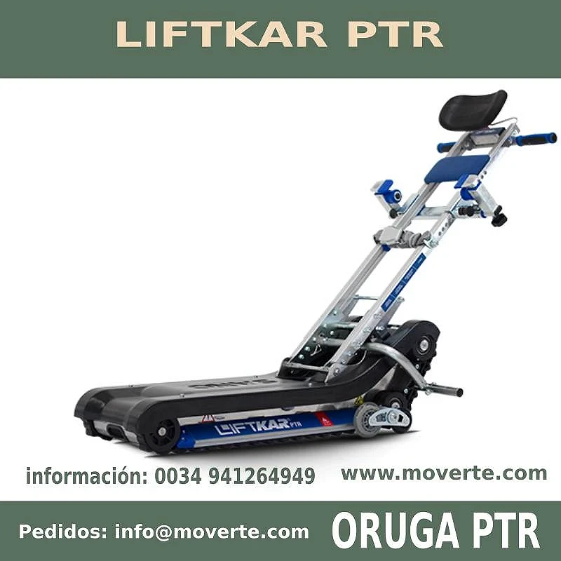 Oruga sube-escaleras eléctrica Liftkar