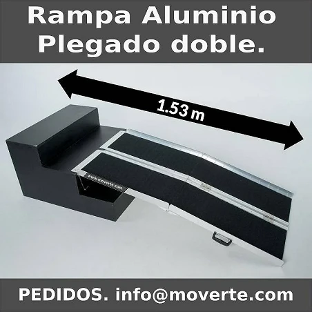 Rampa 1,53 m. plegable en 2 y superadherente