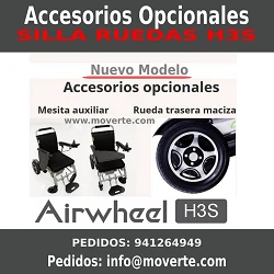 Silla de ruedas eléctrica plegable  automáticamente Airwheel H3S