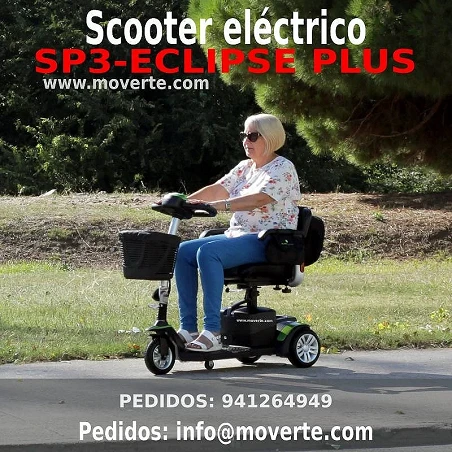Nuevo modelo Scooter de 3 ruedas ECLIPSE PLUS