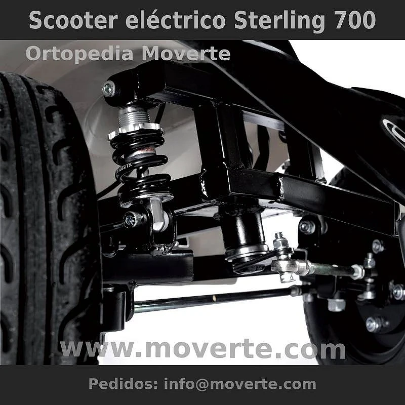 Scooter Sterling S700 amortiguaciion