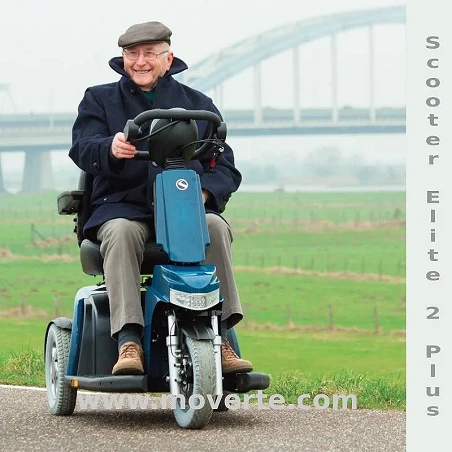Scooter para discapacitados Elite 2 PLUS de 3 ruedas Otopedia Moverte