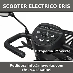 Scooter eléctrico con suspensión ERIS