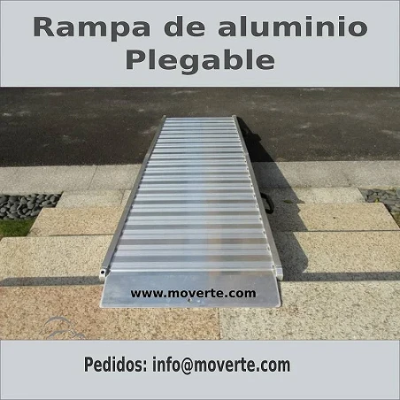 Rampa Aluminio Plegable de 2,05m.