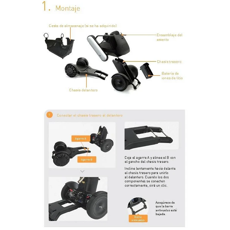 BATERIA LI-ION SILLA WHILL MODEL C2/F/R